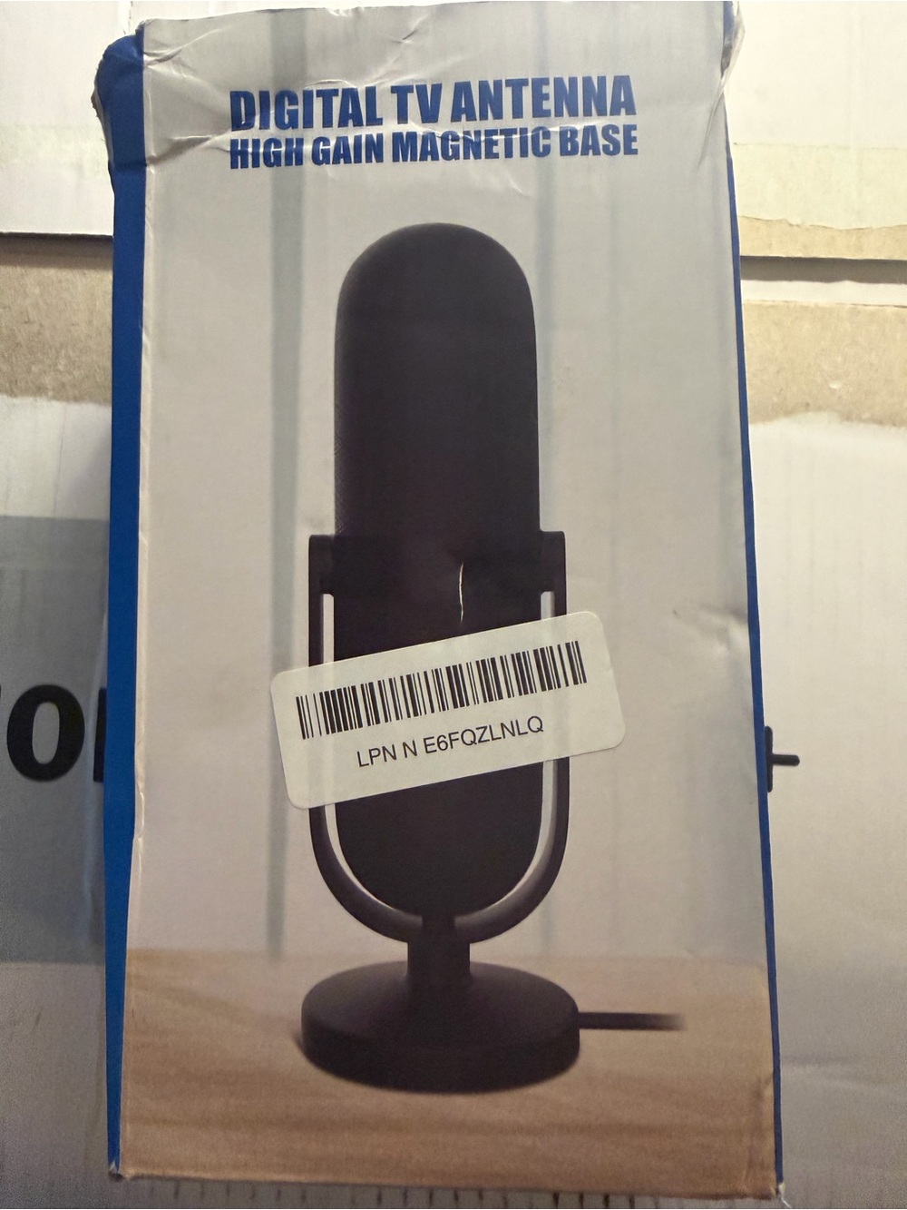 Digital TV Antenna High Gain Magnetic Base - new
